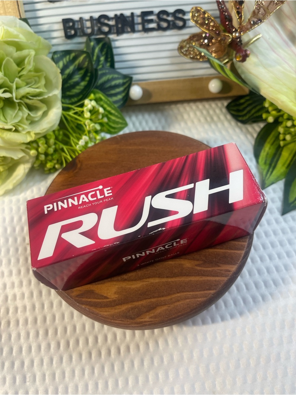 Pinnacle Rush Golf Balls Pack White Distance Golf Balls New Open Damaged Box